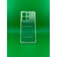 Силикон 6D ShutCam Xiaomi Redmi Note 13 4G (Прозрачный)