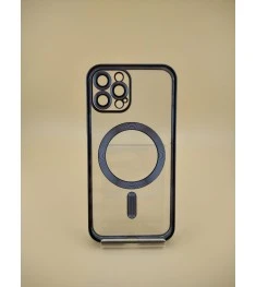 Чохол UMKU Shining з MagSafe для Apple iPhone 12 Pro (Чорний)