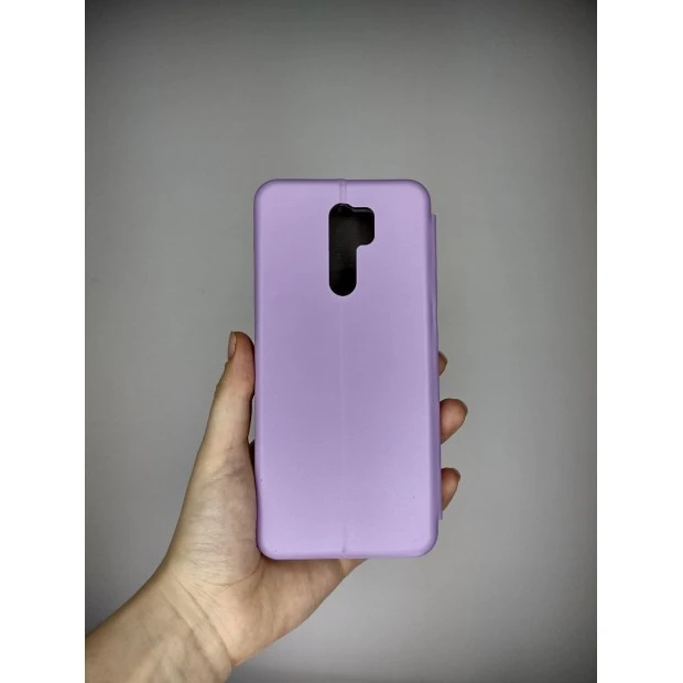 Чехол-книжка Оригинал Xiaomi Redmi 9 (Фиалковый)