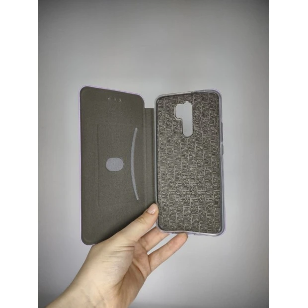 Чехол-книжка Оригинал Xiaomi Redmi 9 (Фиалковый)