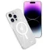 Накладка Blueo Crystal Pro Drop Resistance MagSafe для Apple iPhone 16 (Прозора з блискітками) Накладка Blueo Crystal Pro Drop Resistance MagSafe для Apple iPhone 16 (Прозора з блискітками)
