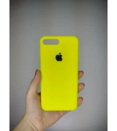 Силіконовий оригінальний чохол Apple для iPhone 7 Plus  /  8 Plus (лайм)