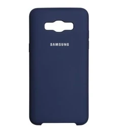 Силикон Original Case Samsung Galaxy J5 (2016) J510 (Тёмно-синий)