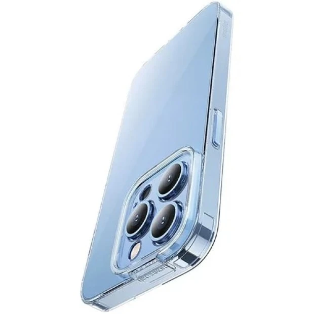 Силиконовый чехол Alabay для Apple iPhone 14 Pro (Прозрачный)