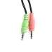 Наушники-гарнитура для компьютера Jiteng JT-809 Jack-Jack 3.5mm (Чёрный)