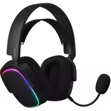 Беспроводные накладные наушники-гарнитура Hator Phoenix RGB Tri-mode (HTA-870) (Чёрный)