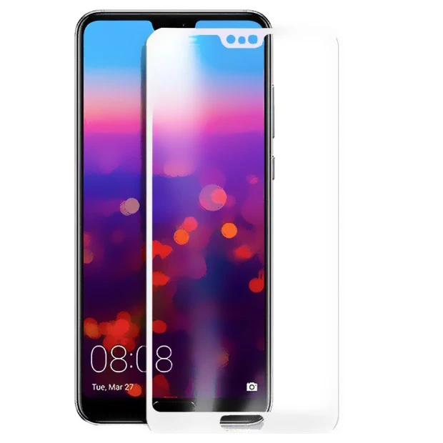 Защитное стекло 5D Standard Huawei P20 Pro White