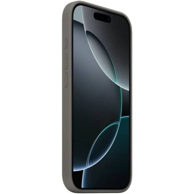 Чохол Silicone Case з MagSafe для Apple iPhone 16 Pro (кам'яний сірий)