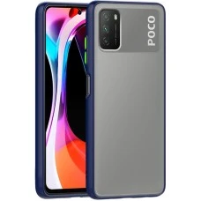 Накладка Totu Gingle Series Xiaomi Poco M3 / Redmi 9T (Тёмно-синий)