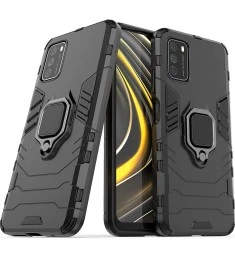 Бронь-чехол Ring Armor Case Xiaomi Redmi 9T (Чёрный)