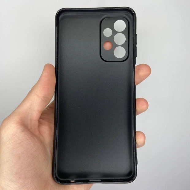 Силикон Graphite Samsung Galaxy A23 (ShutCam) (Чёрный)