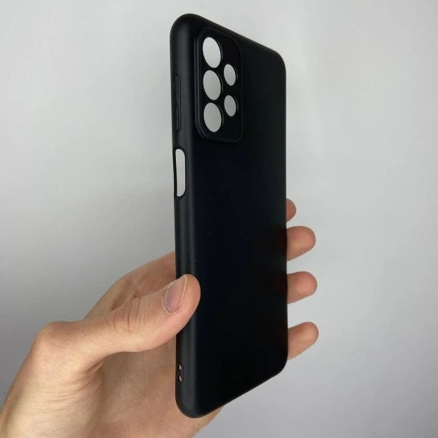 Силикон Graphite Samsung Galaxy A23 (ShutCam) (Чёрный)