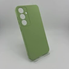 Силикон Original Samsung Galaxy S24 Plus (ShutCam) (Тёмная фисташка)
