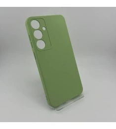 Силикон Original Samsung Galaxy S24 Plus (ShutCam) (Тёмная фисташка)
