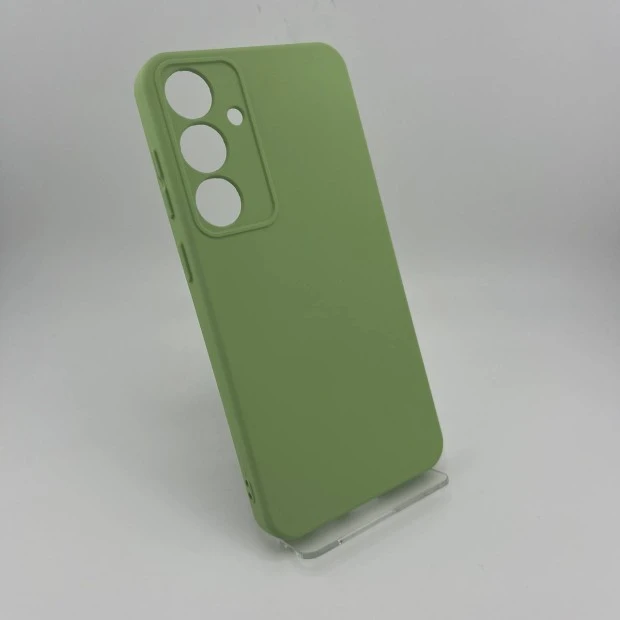 Силікон Original Samsung Galaxy S24 Plus (ShutCam) (Темна фісташка)