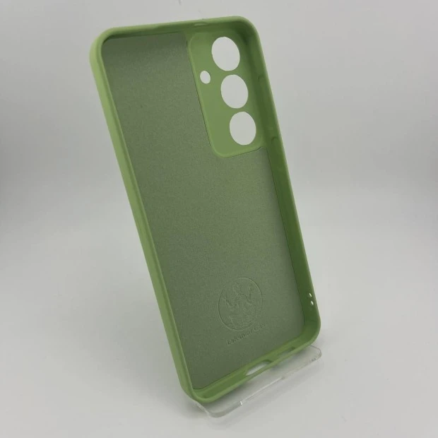 Силікон Original Samsung Galaxy S24 Plus (ShutCam) (Темна фісташка)