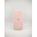Силіконовий оригінальний чохол Square RoundCam для Apple iPhone 11 (рожевий крейдяний)