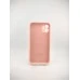 Силіконовий оригінальний чохол Square RoundCam для Apple iPhone 11 (рожевий крейдяний)