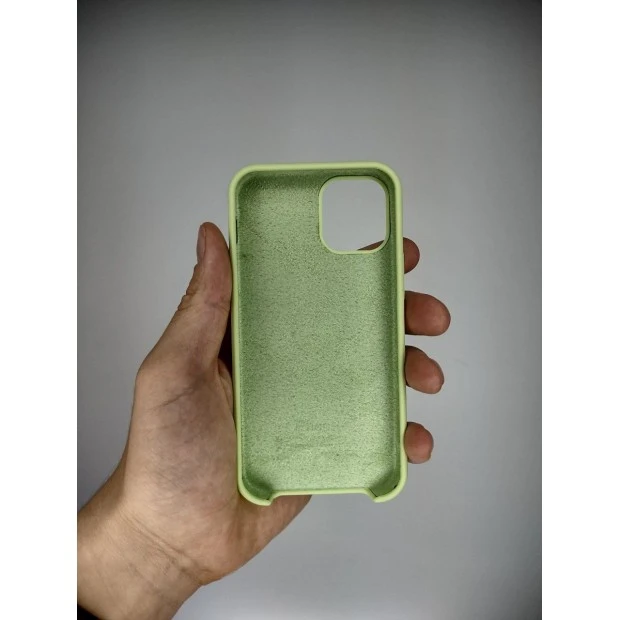 Силіконовий оригінальний чохол Apple iPhone 12 Mini (Авокадо)