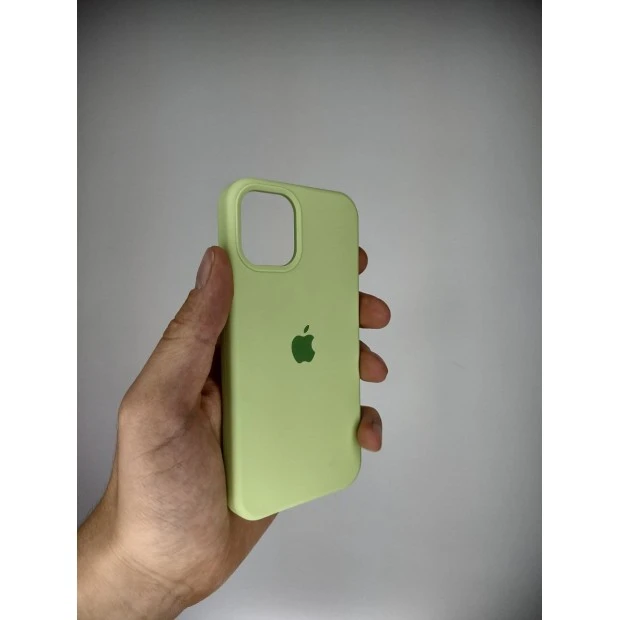 Силіконовий оригінальний чохол Apple iPhone 12 Mini (Авокадо)
