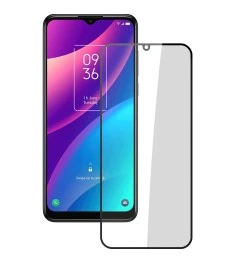 Захисне скло 5D Standard TCL 30 SE Чорне