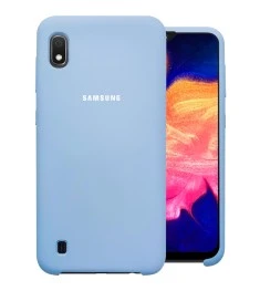 Силикон Original Case Samsung Galaxy A10 / M10 (2019) (Голубой)