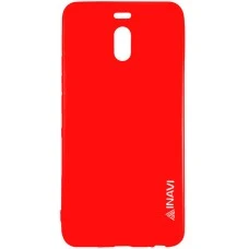 Силиконовый чехол iNavi Color Meizu M6 Note (Красный)