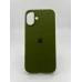 Силіконовий оригінальний чохол для Apple iPhone 16 Plus (46) Глибокий Зелений Силіконовий оригінальний чохол для Apple iPhone 16 Plus (46) Глибокий Зелений
