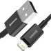 USB-кабель Baseus Superior 2.4A (1м) (Lightning) (Чорний) CALYS-A01 USB-кабель Baseus Superior 2.4A (1м) (Lightning) (Чорний) CALYS-A01