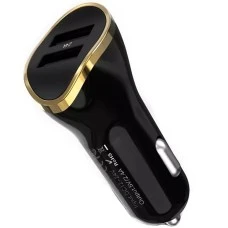 АЗУ-адаптер XO CC19 2USB 2.4A (Чёрный)