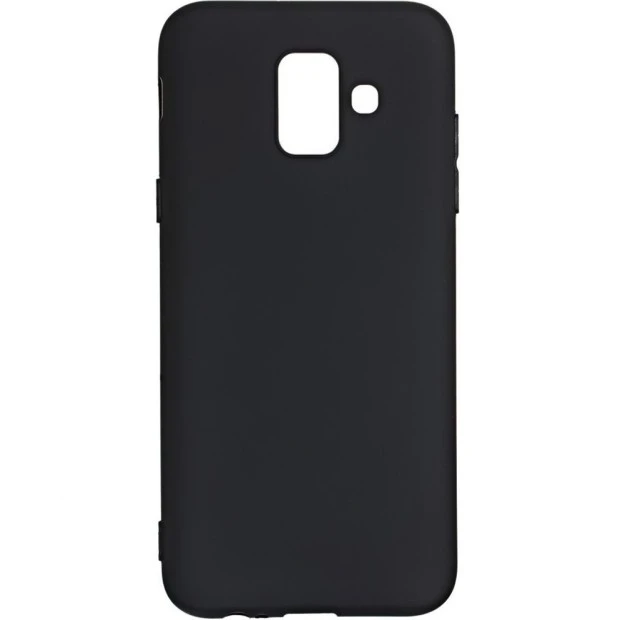 Силиконовый чехол iNavi Color Samsung Galaxy A6 (2018) A600 (черный)