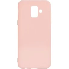 Силиконовый чехол iNavi Color Samsung Galaxy A6 (2018) A600 (розовый)