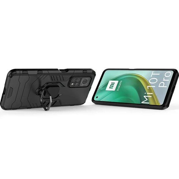 Бронь-чохол Ring Armor Case Xiaomi Mi 10T / Mi 10T Pro (Чорний)