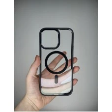 Накладка Totu Clear Magsafe Apple IPhone 14 Pro Max (Чёрный)