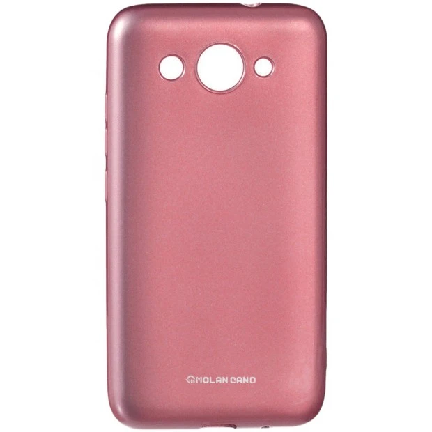 Силіконова накладка Molan Shining для Huawei Y3 2017 Рожевий