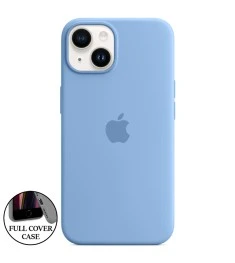 Силикон Original Round Case Apple iPhone 14 (37) Azure