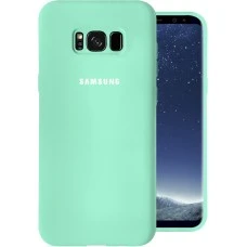 Силиконовый чехол Original Case Samsung Galaxy S8 Plus (Бирюзовый)