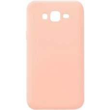 Силіконовий чохол iNavi Color для Samsung Galaxy J7 (2015) J700 (рожевий)