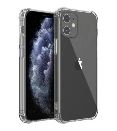Силикон 6D Apple iPhone 12 Mini (Прозрачный)