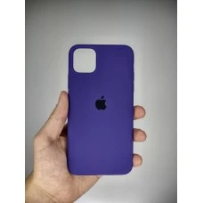 Силикон Original Round Case Apple iPhone 11 Pro Max (02) Ultra Violet
