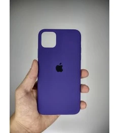 Силіконовий оригінальний чохол для Apple iPhone 11 Pro Max (02) ультрафіолетовий..