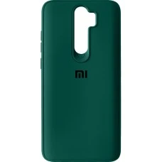 Силикон Junket Cace Xiaomi Redmi Note 8 Pro (Тёмно-зелёный)