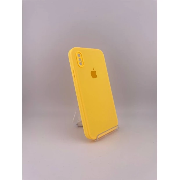 Чохол для iPhone X  /  XS з оригінальним квадратним і круглим дизайном, силіконовий, модель 