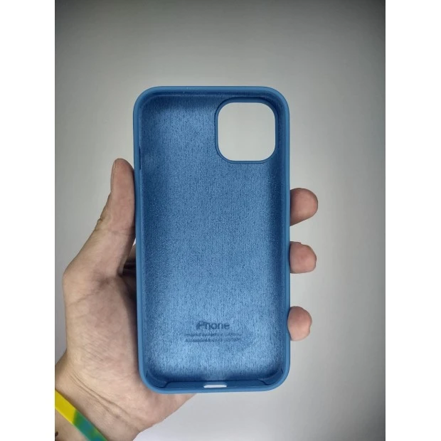 Силикон Original Round Case Apple iPhone 13 (45) Denim Blue