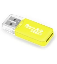 Переходник Card Reader RS052 (Жёлтый)