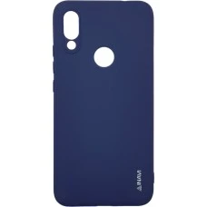 Силиконовый чехол iNavi Color Xiaomi Redmi 7 (Темный-синий)
