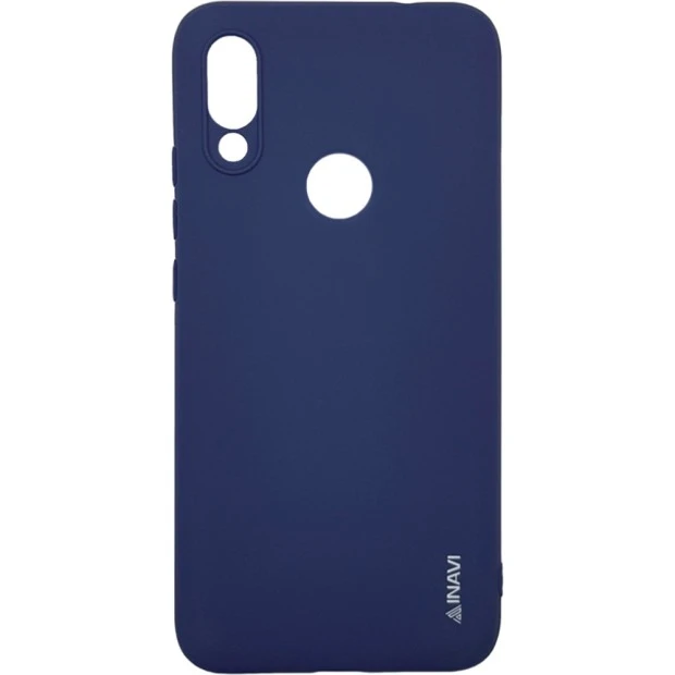 Силиконовый чехол iNavi Color Xiaomi Redmi 7 (Темный-синий)