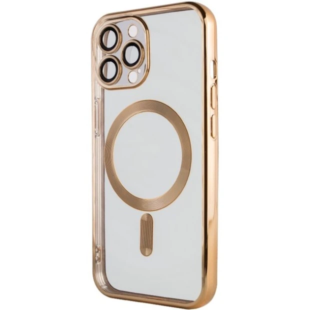 Чохол UMKU Shining with MagSafe для Apple iPhone 13 Pro Max (Золотий)