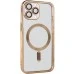 Чохол UMKU Shining with MagSafe для Apple iPhone 13 Pro Max (Золотий)