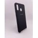 Силіконовий оригінальний чохол-логотип Samsung Galaxy A20  /  A30 (2019) (чорний)